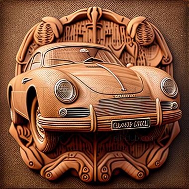 3D model Porsche 360 Cisitalia (STL)